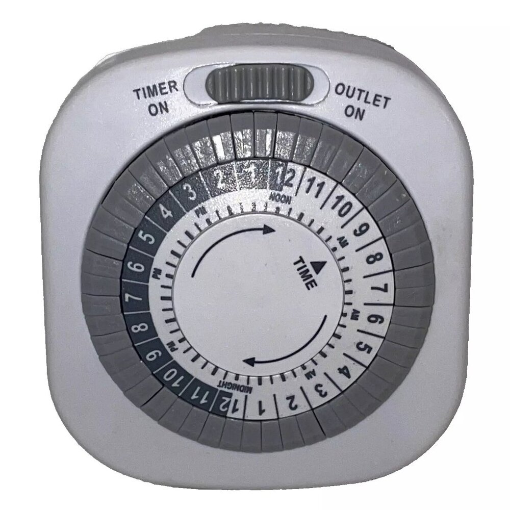 UTILITECH Timer Manual Programmable Indoor Electrical Plug In #0148297 3084400